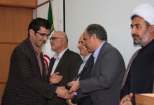 گزارش تصویری از مراسم تقدیر از کارمند نمونه در دانشگاه صنعتی شاهرود